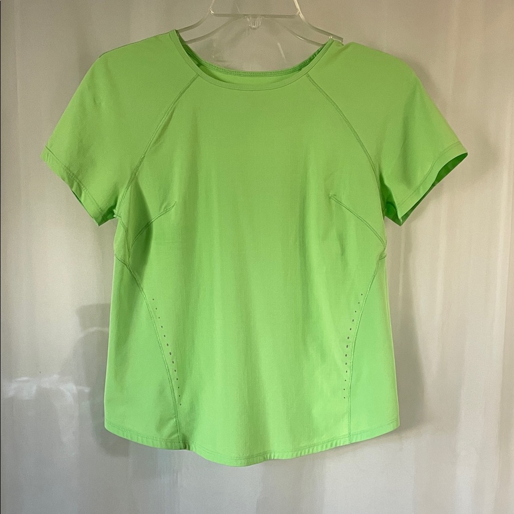 Lululemon Lime Short Sleeve Tee Size 2